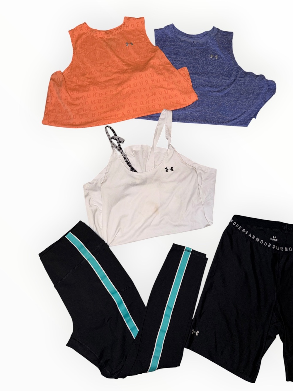 Under Armour XL/1X Women's Active Bundle 8 pieces
